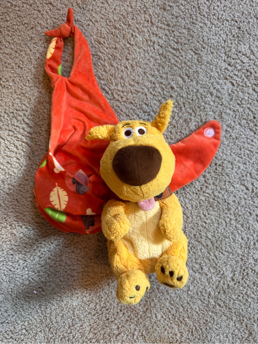 Dug swaddle puppy Disney UP stuffed toy